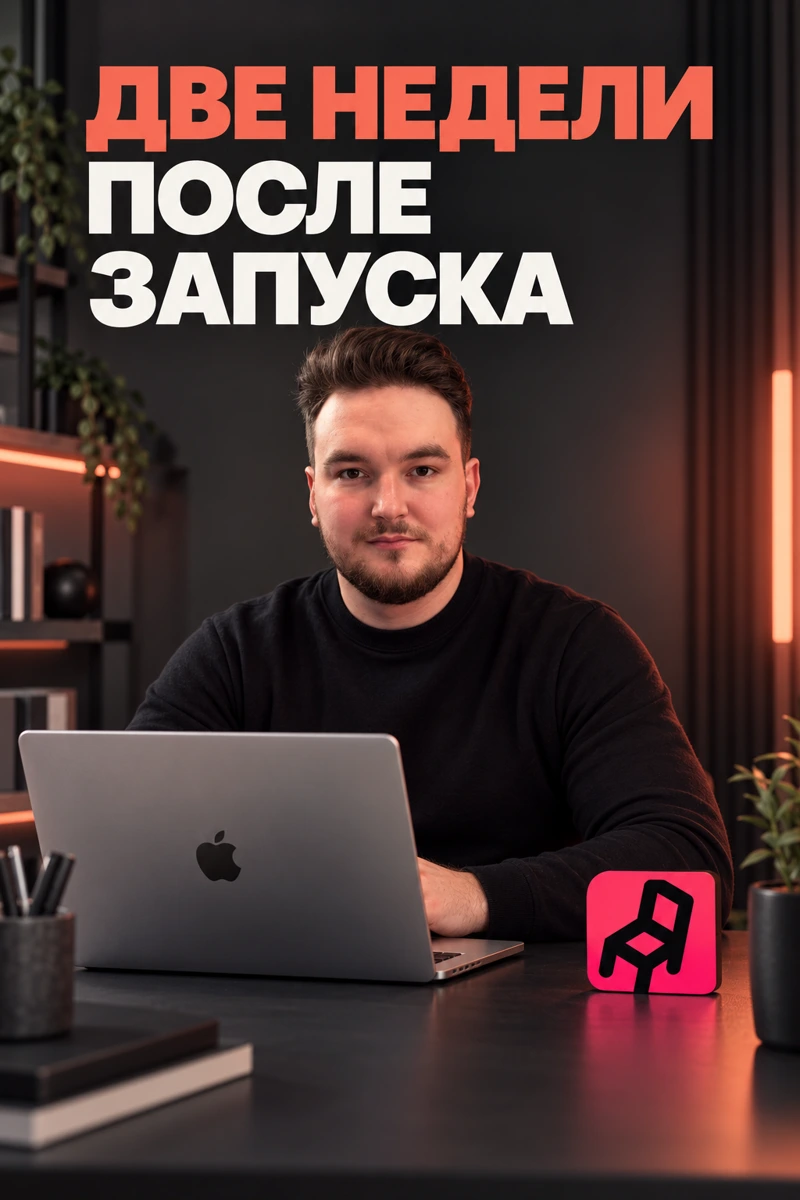 Две недели после запуска